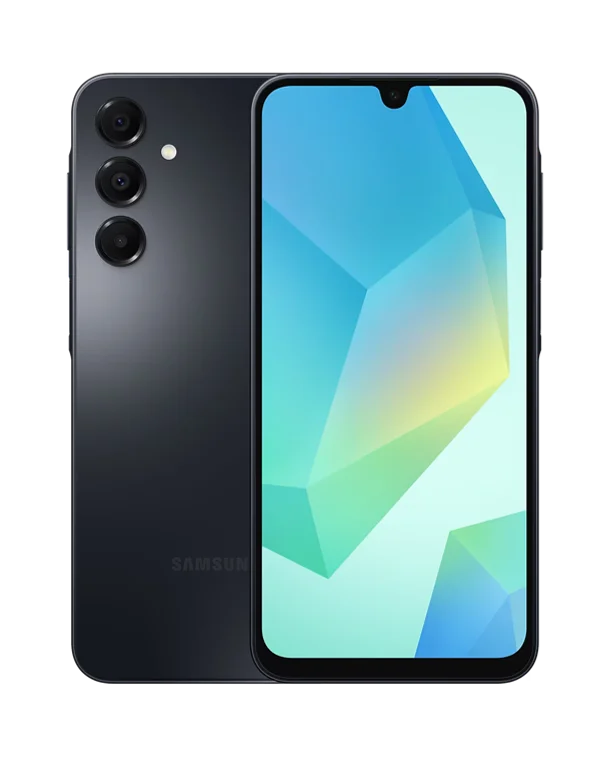Samsung Galaxy A16 4G smartphone in black color