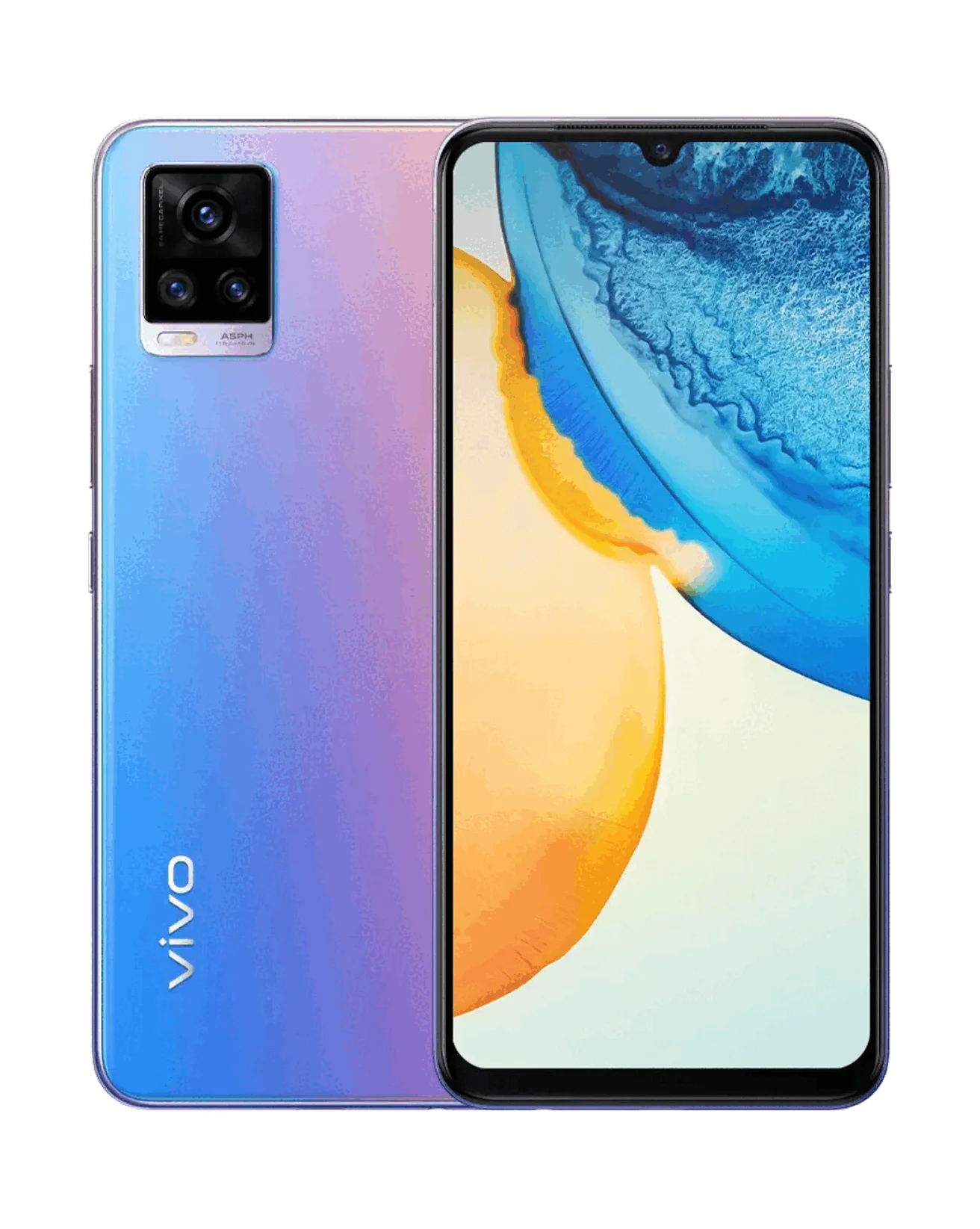 vivo V20 Blue Breeze color