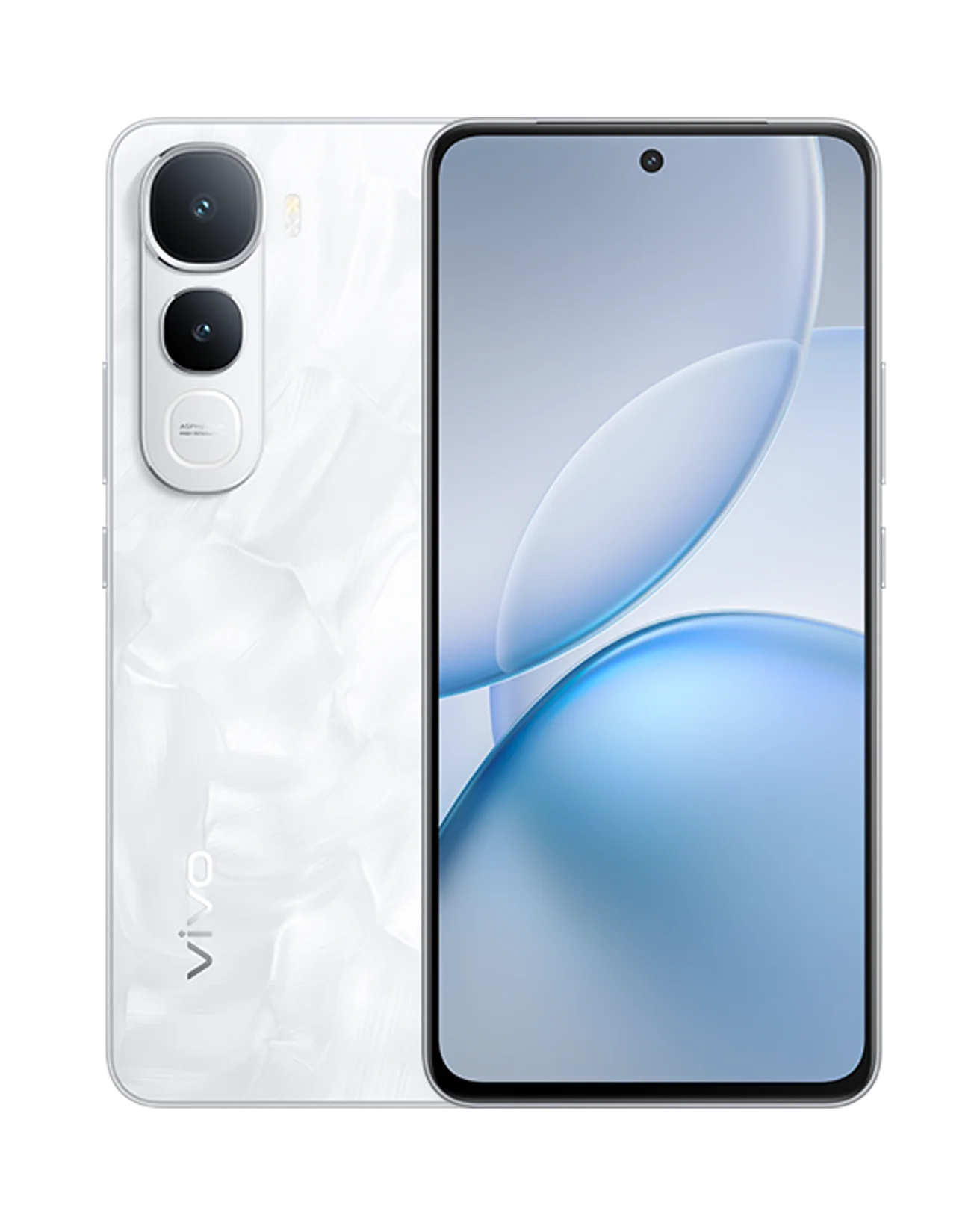 vivo Y400 Pearl White color